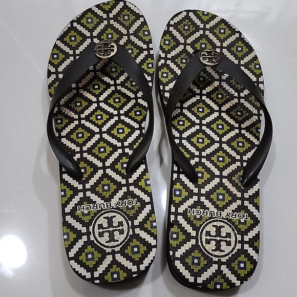 Tory Burch Wedge Thong sandals Size 7 - Picture 7 of 7